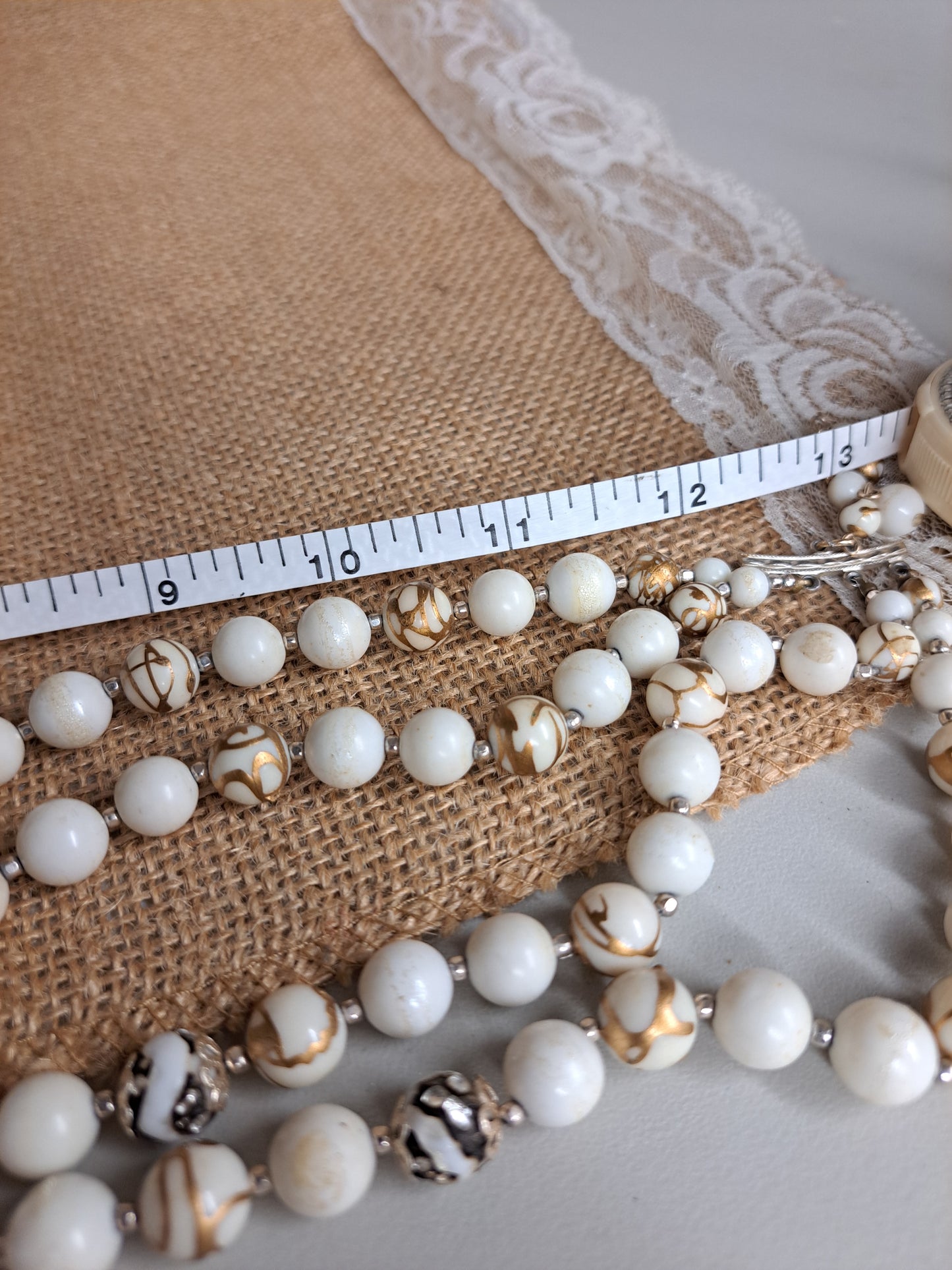 4-Strand vintage necklace