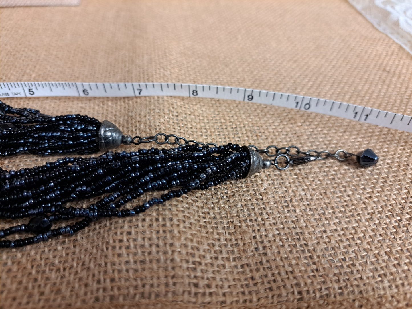 Black Eight-Strand Necklace *PL*