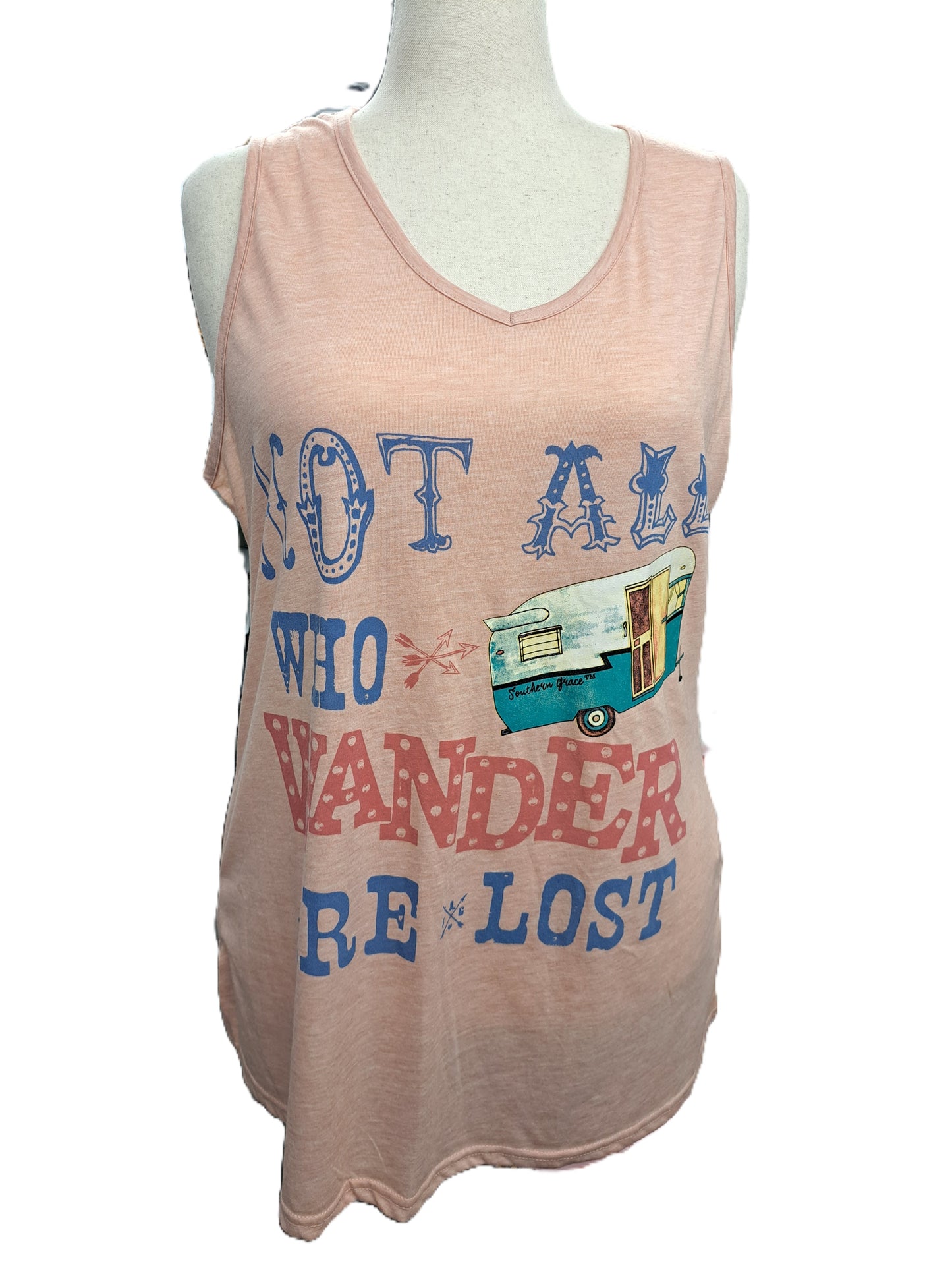 Sleeveless "Wander" Tee