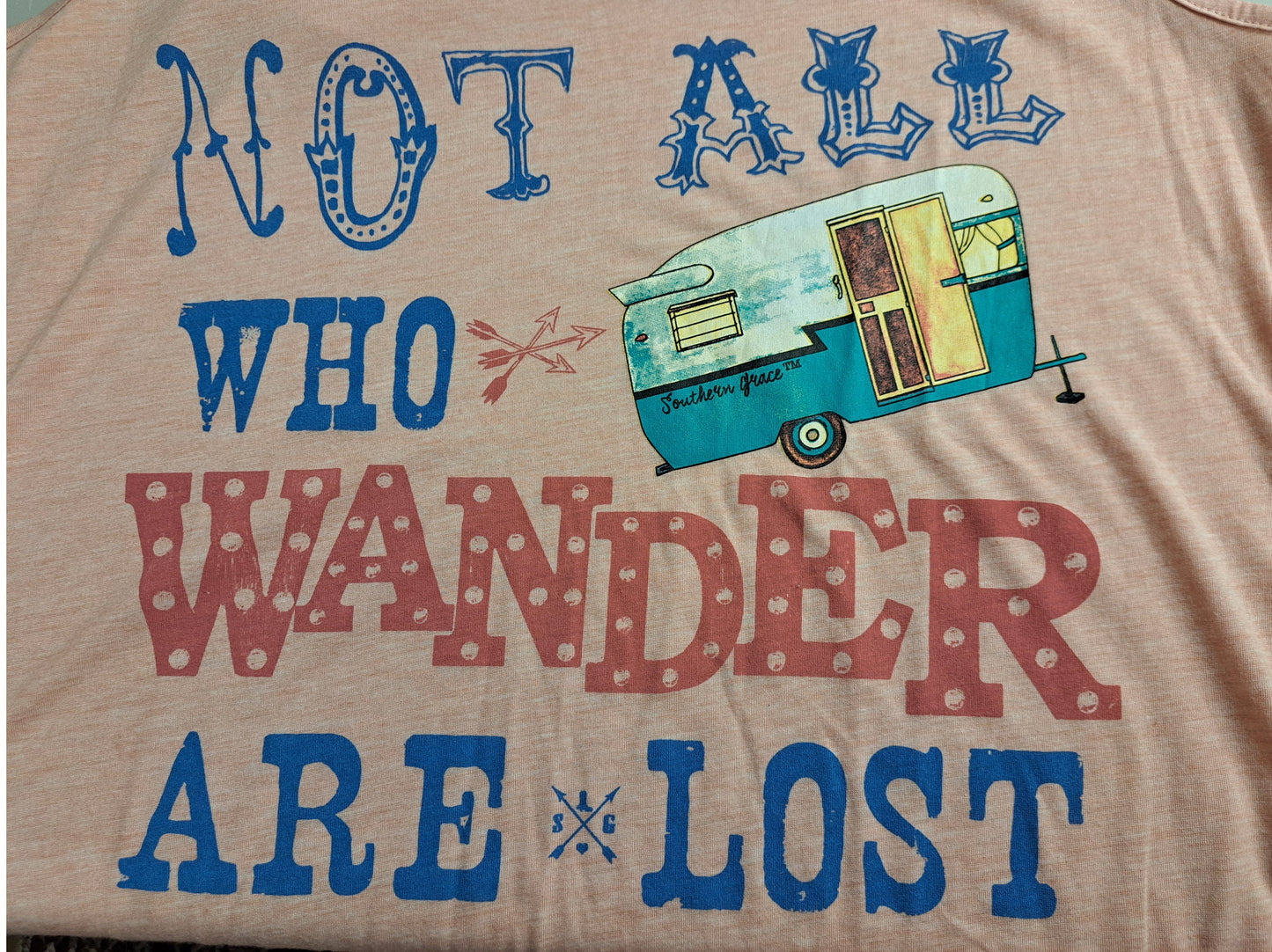 Sleeveless "Wander" Tee
