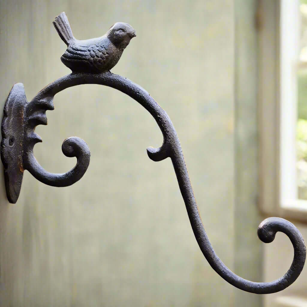 Cast Iron Bird Wall Hook
