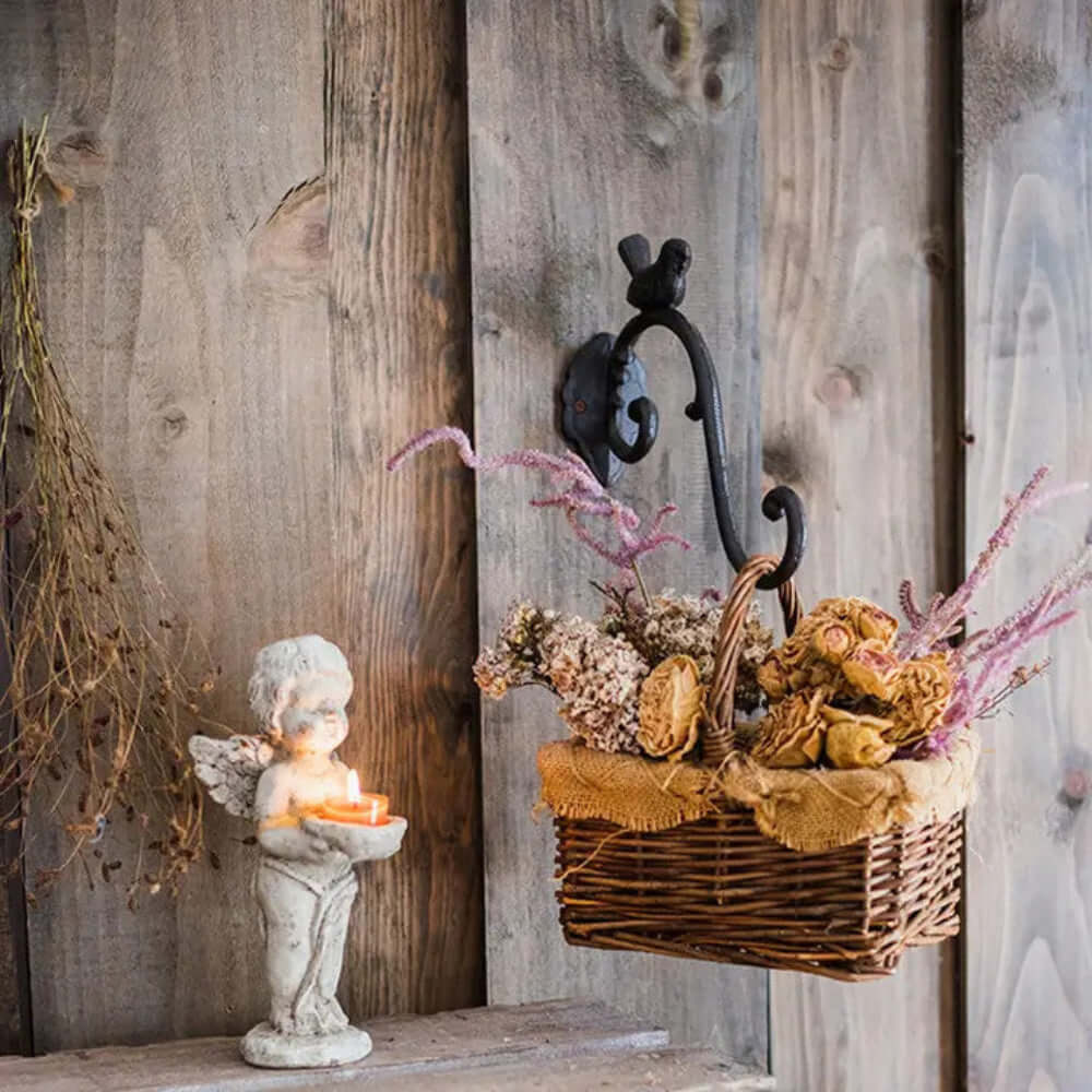 Cast Iron Bird Wall Hook