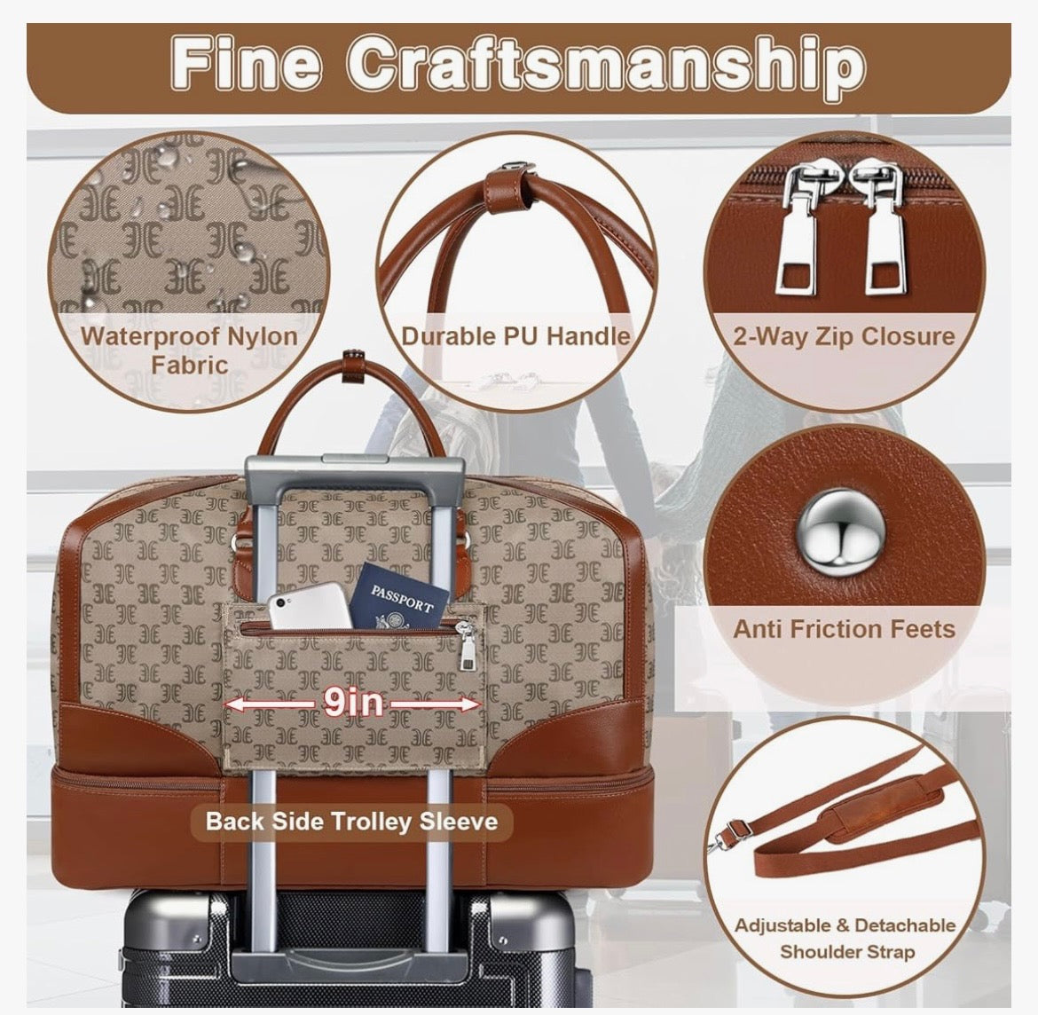 Beautiful Weekender Bag