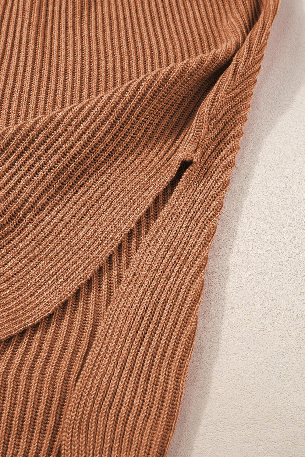 Side Slit Short Sleeve Oversized Sweater (4 colors)