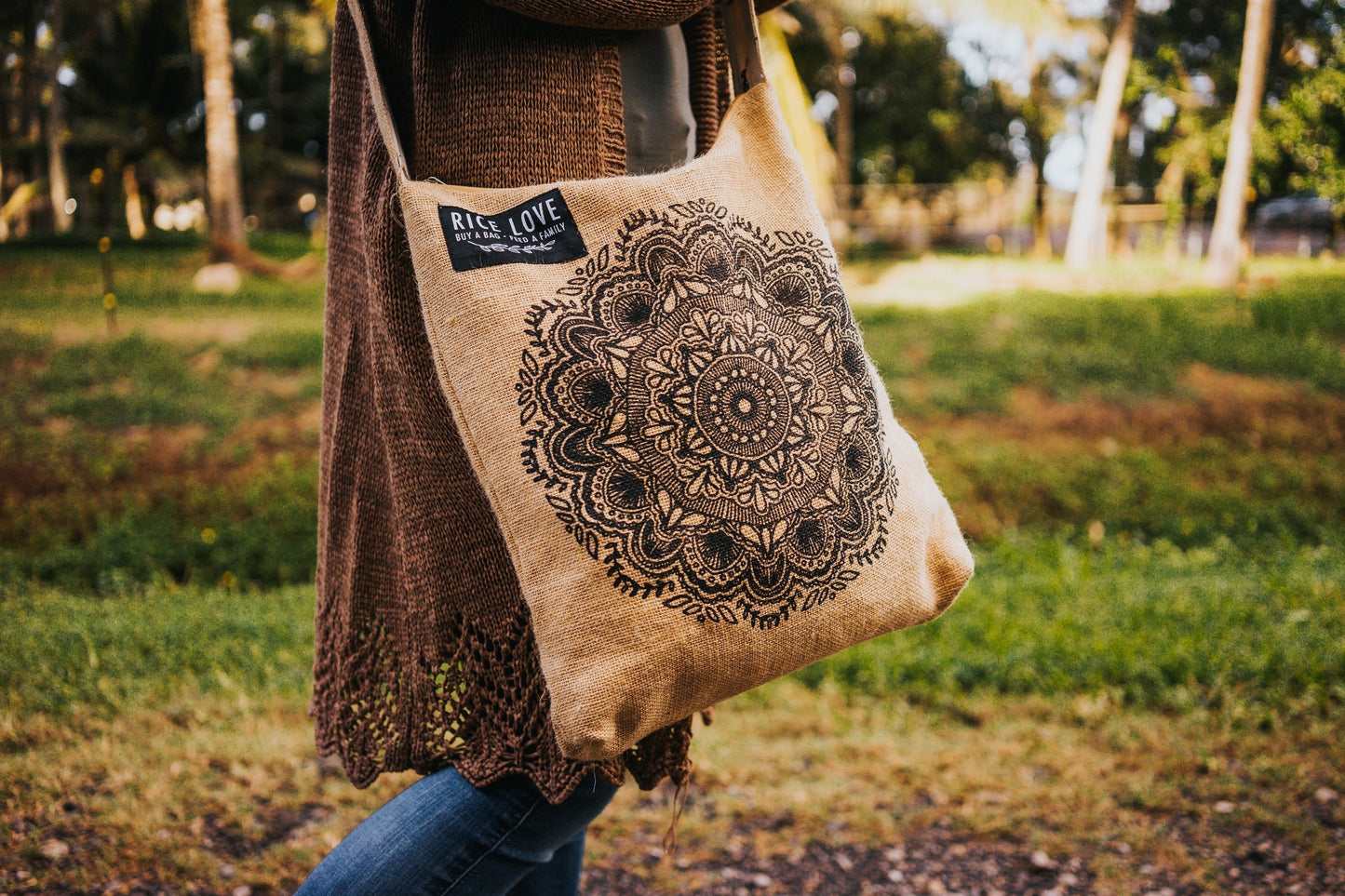 Artist Series Over the Shoulder Tote Carry All Shopper Bag