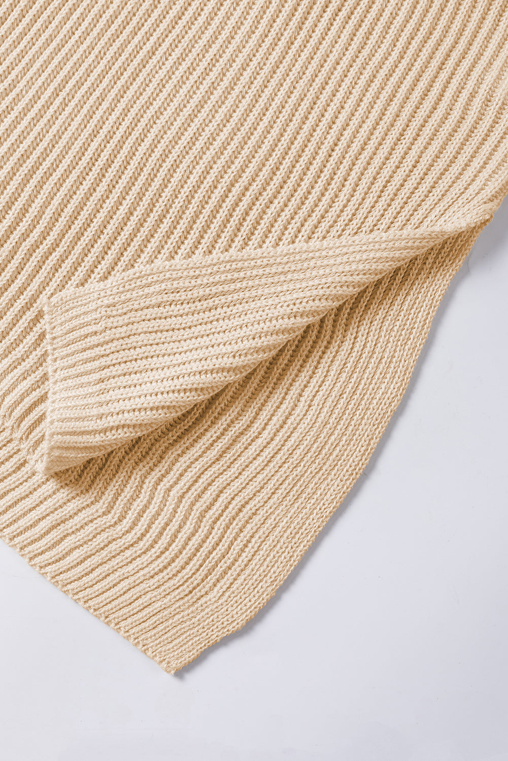 Side Slit Short Sleeve Oversized Sweater (4 colors)