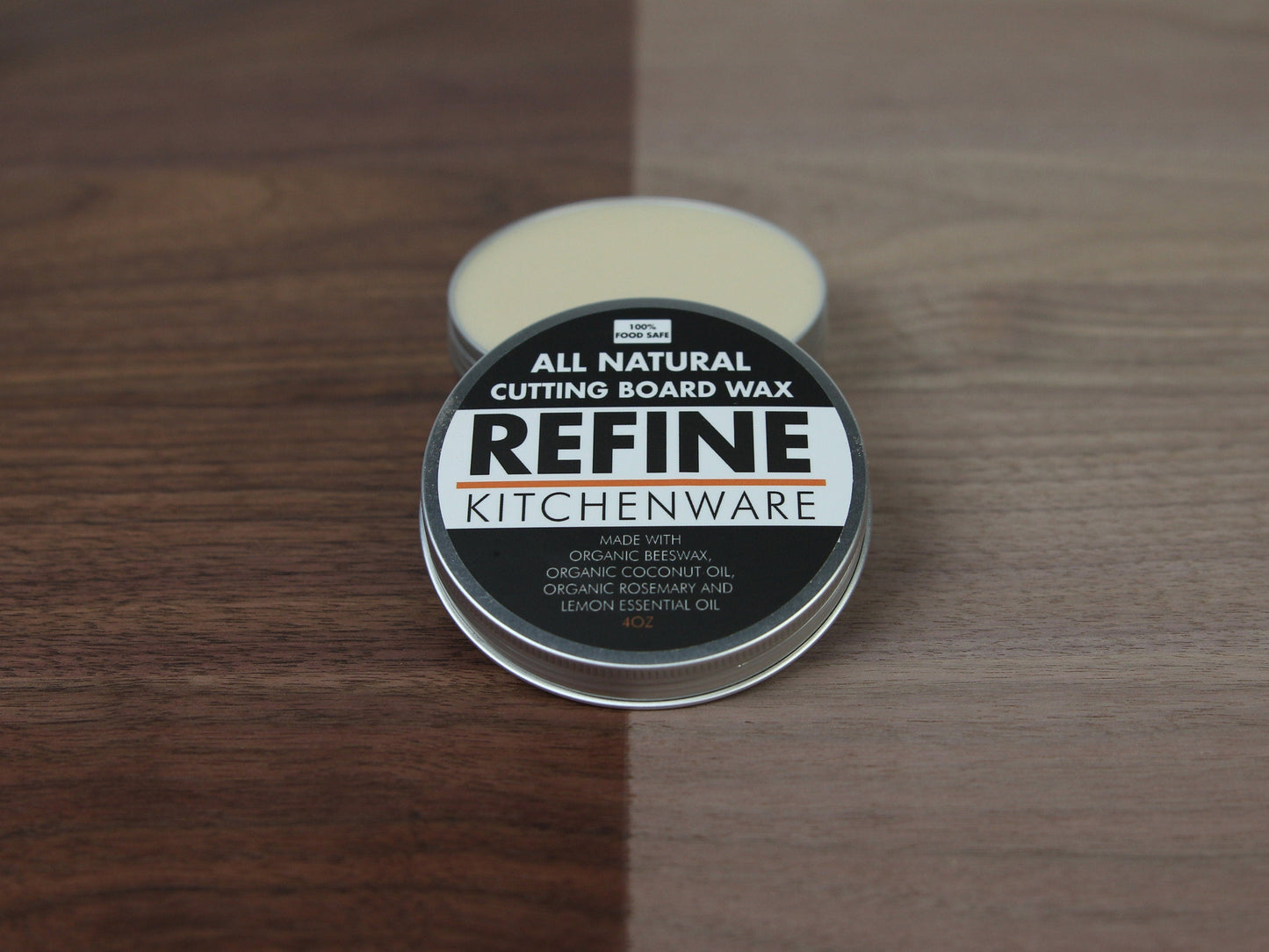 All Natural Cutting Board Wax, Handmade in the USA With Organic Ingredients