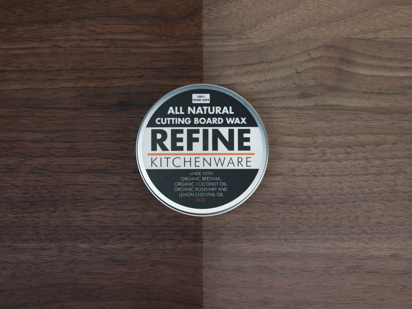 All Natural Cutting Board Wax, Handmade in the USA With Organic Ingredients