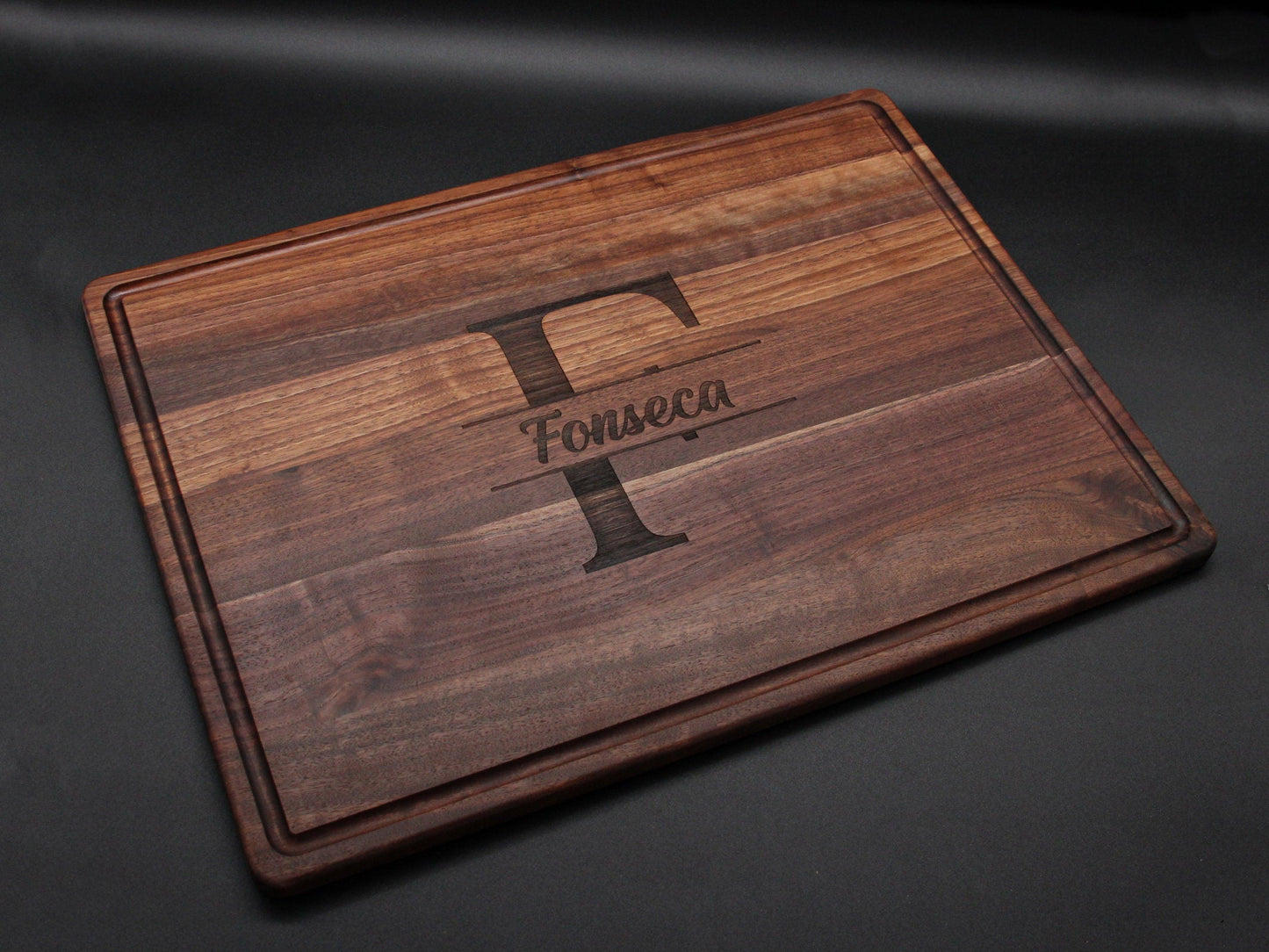 Extra Large Walnut Cutting Board, 24"x18" Charcuterie Serving Tray, 100% Made in the USA