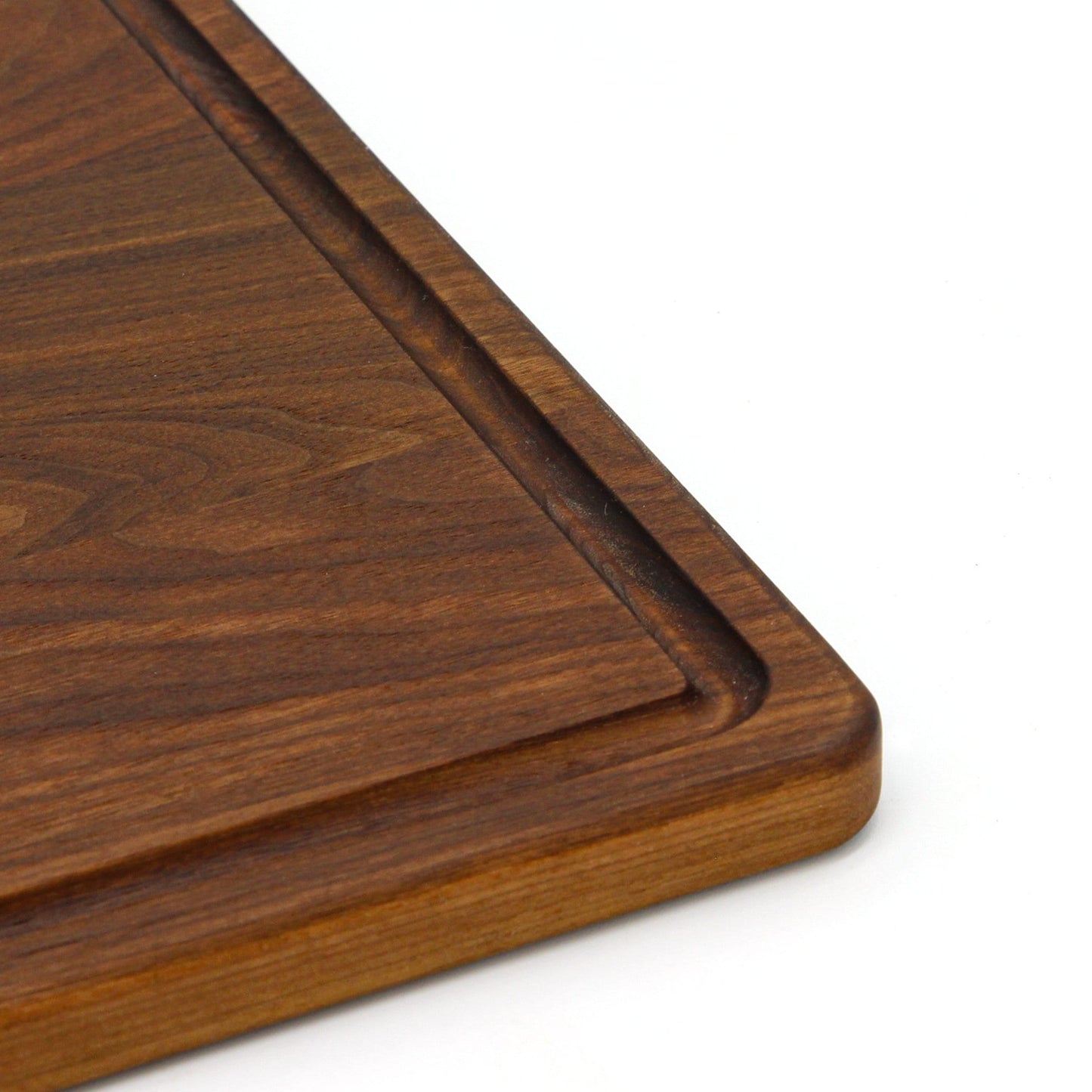 Large Wood Cutting Board With Juice Groove 18x12", Made in the USA