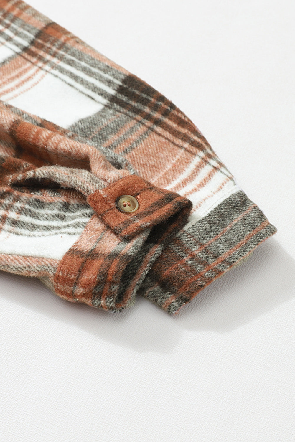 Plaid Button Up Collared Flannel Shacket (2 colors)