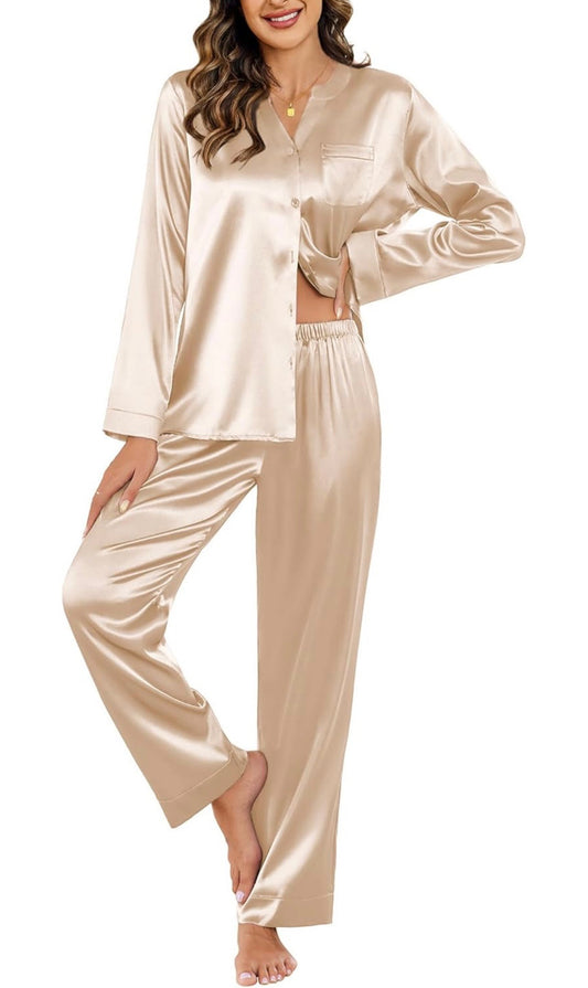 2 pc Satin PJ Set