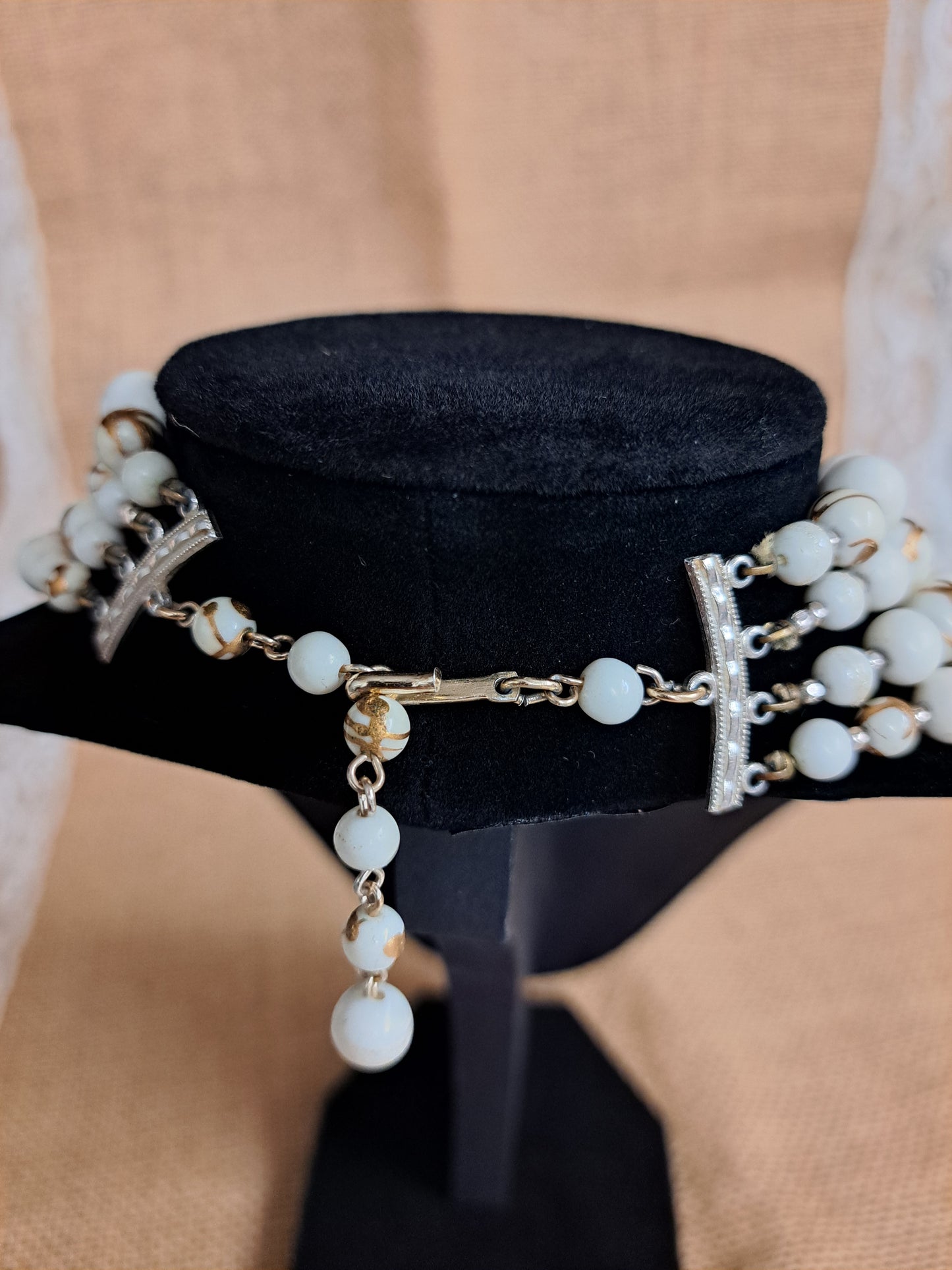 4-Strand vintage necklace