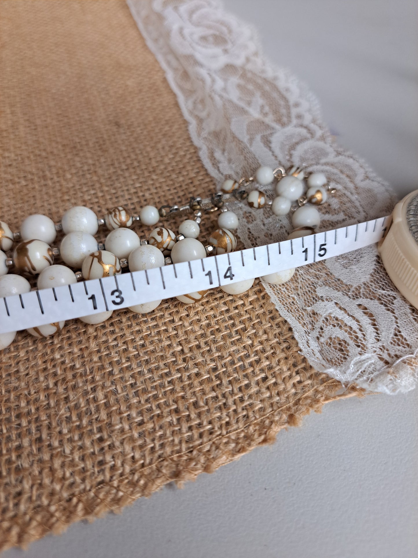 4-Strand vintage necklace
