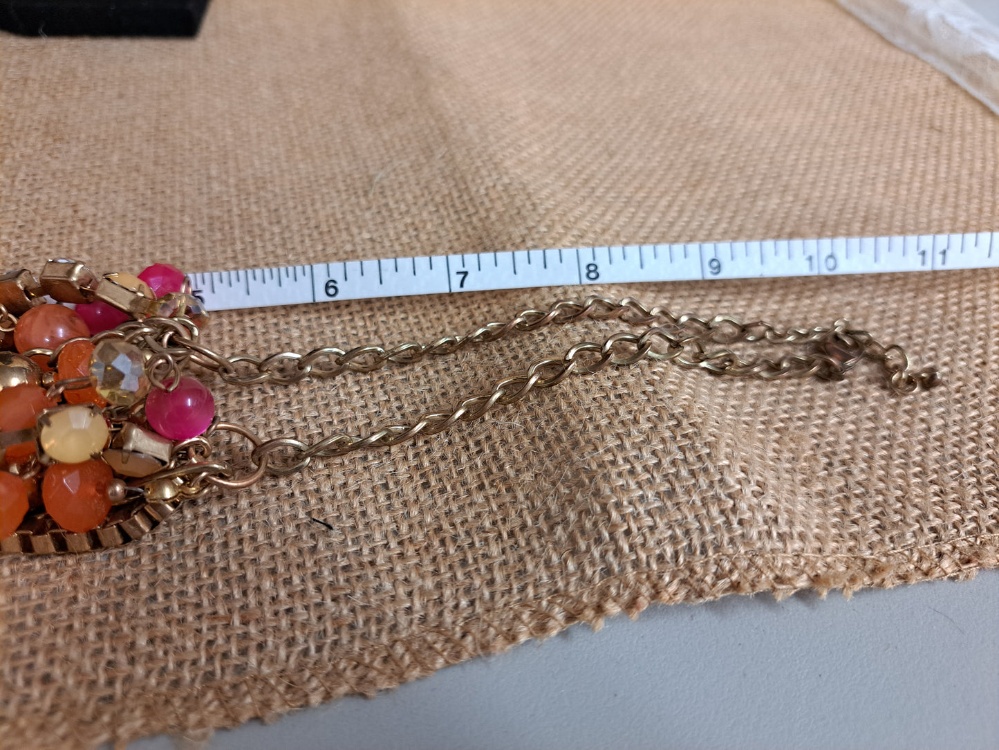 Coral Bling Necklace *PL*