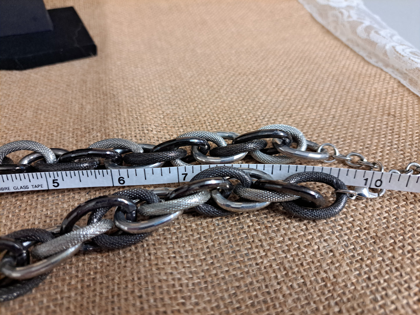 Black & Silver Large chain *PL*