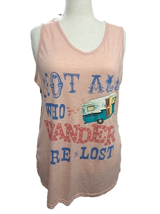 Sleeveless "Wander" Tee