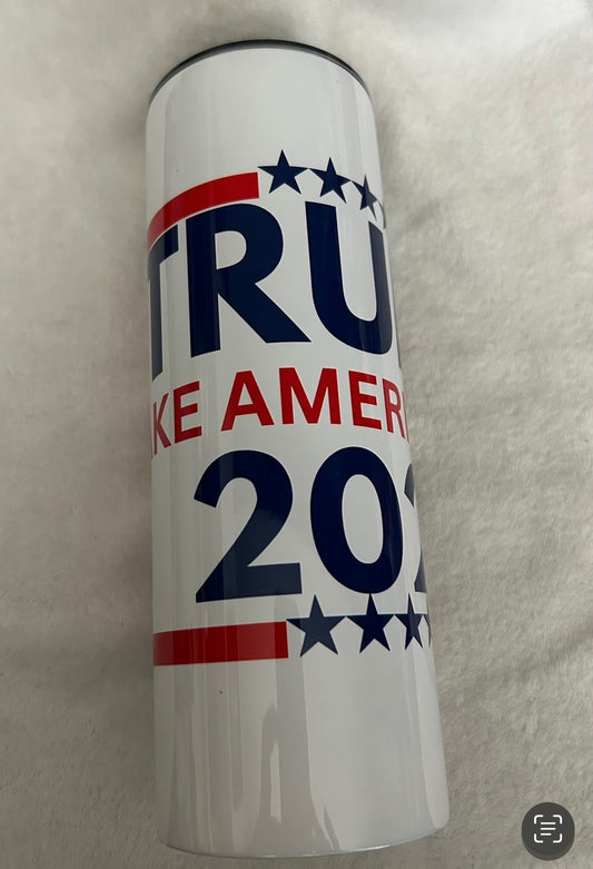 20oz. Stainless Steel Trump "Take America Back" Tumbler