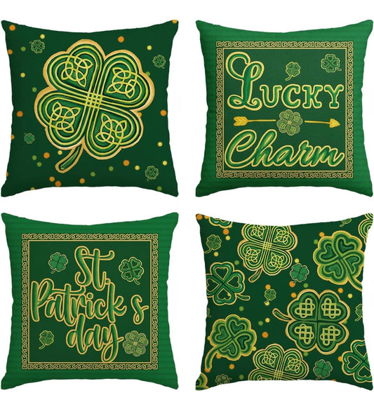 St. Patrick's Day Pillow Covers