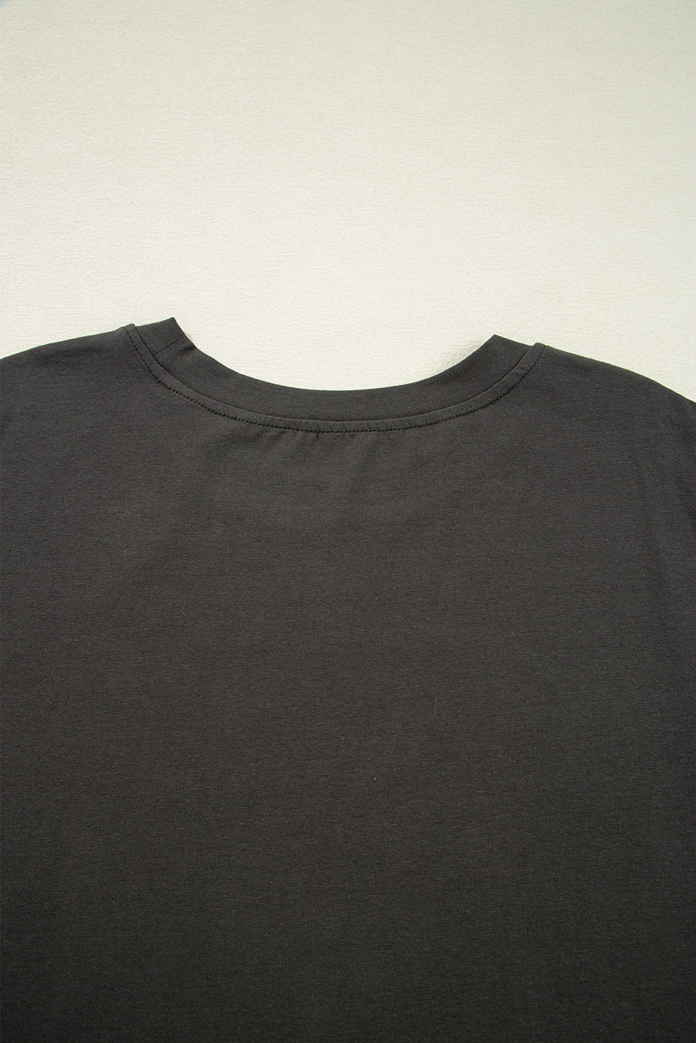 Carbon Grey Skull & Turquoise Graphic T Shirt