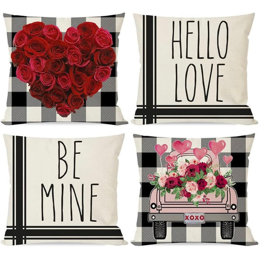 Valentine's Pillow Covers