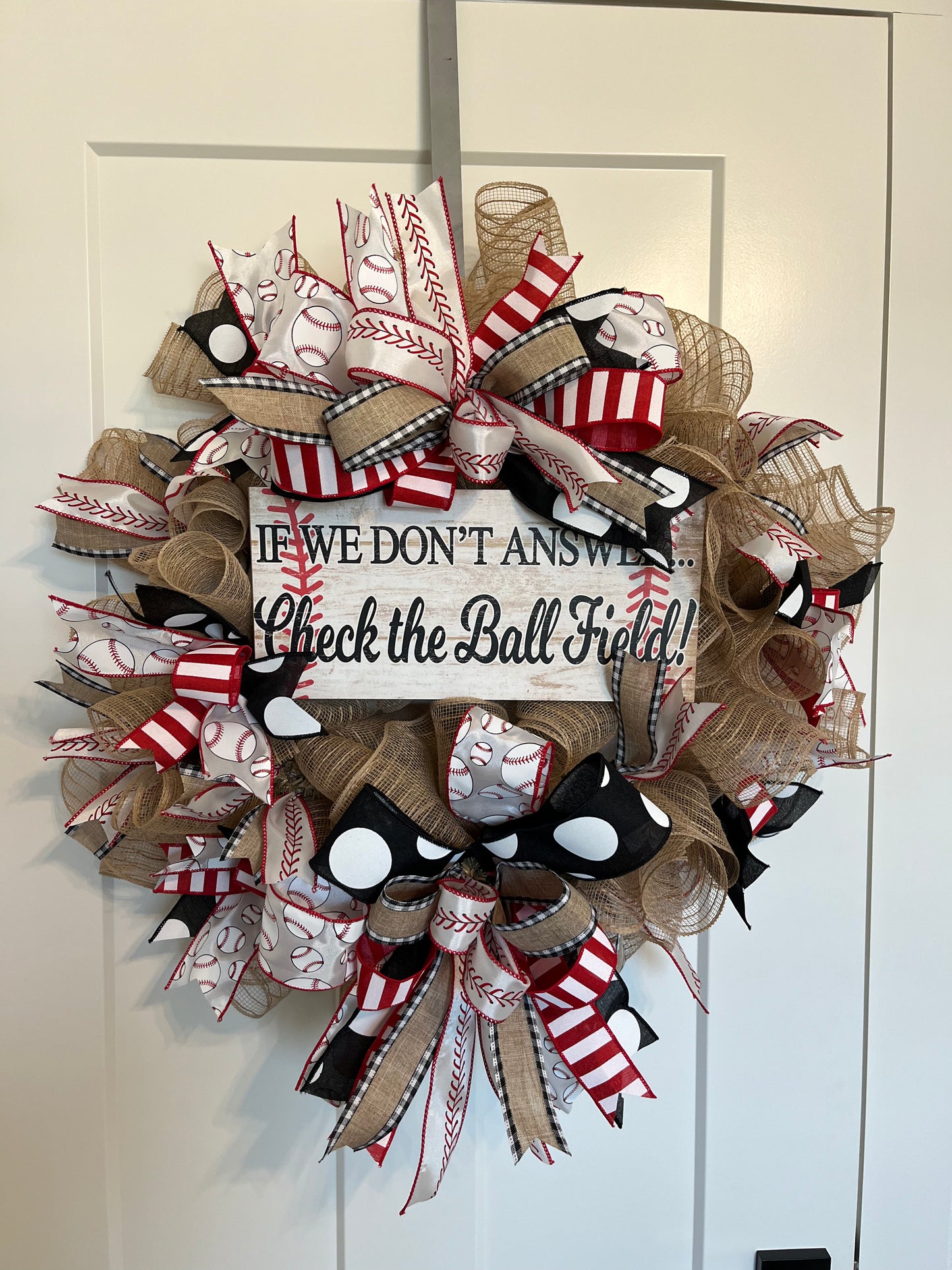 Ball Field Wreath