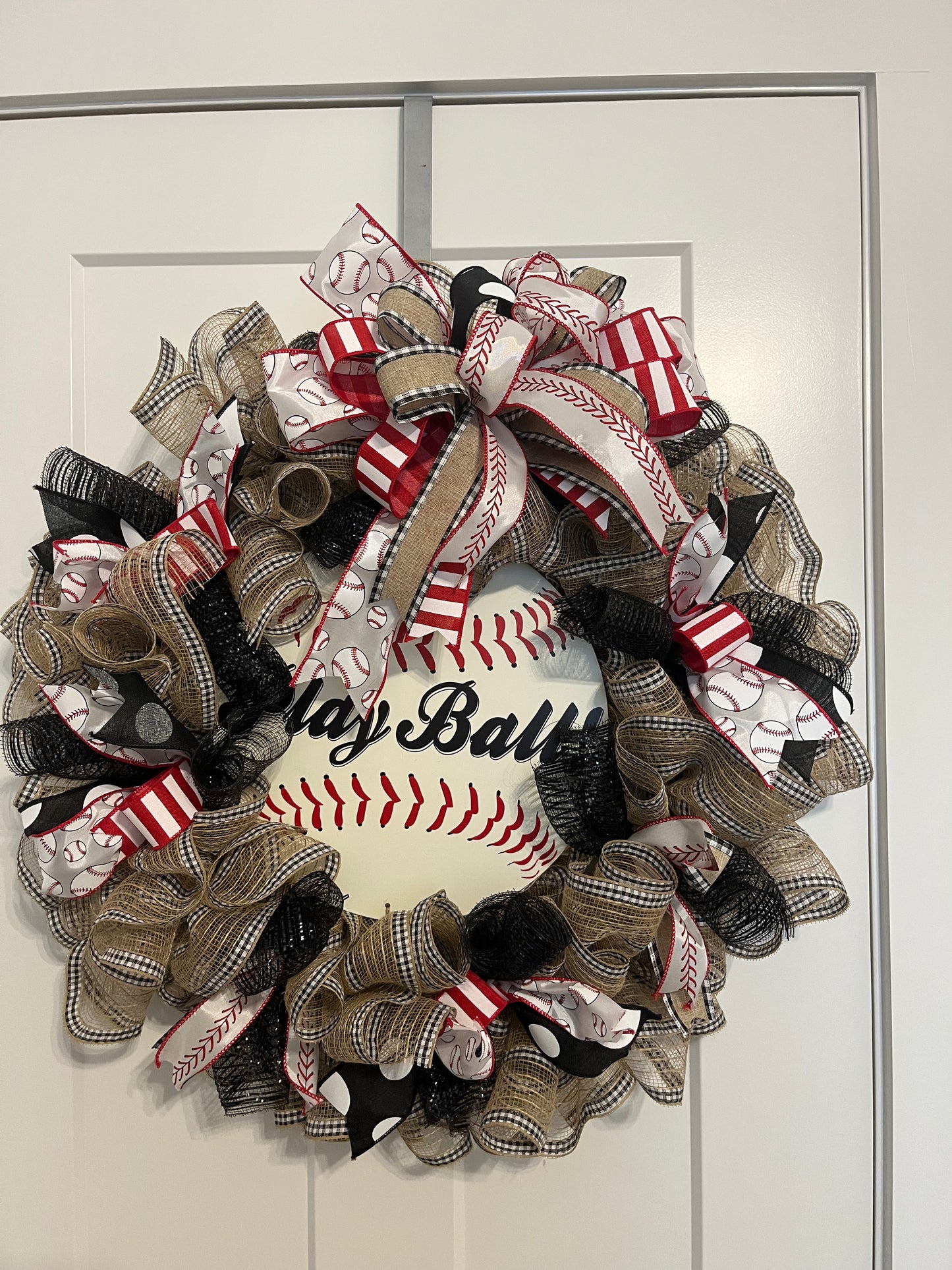 Play Ball Wreath