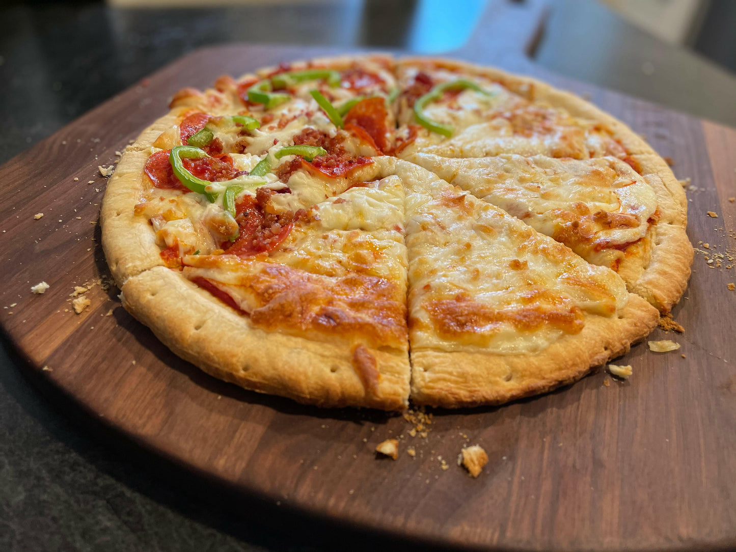 Walnut Pizza Peel 22" x 16", Pizza Paddle, Made in the USA
