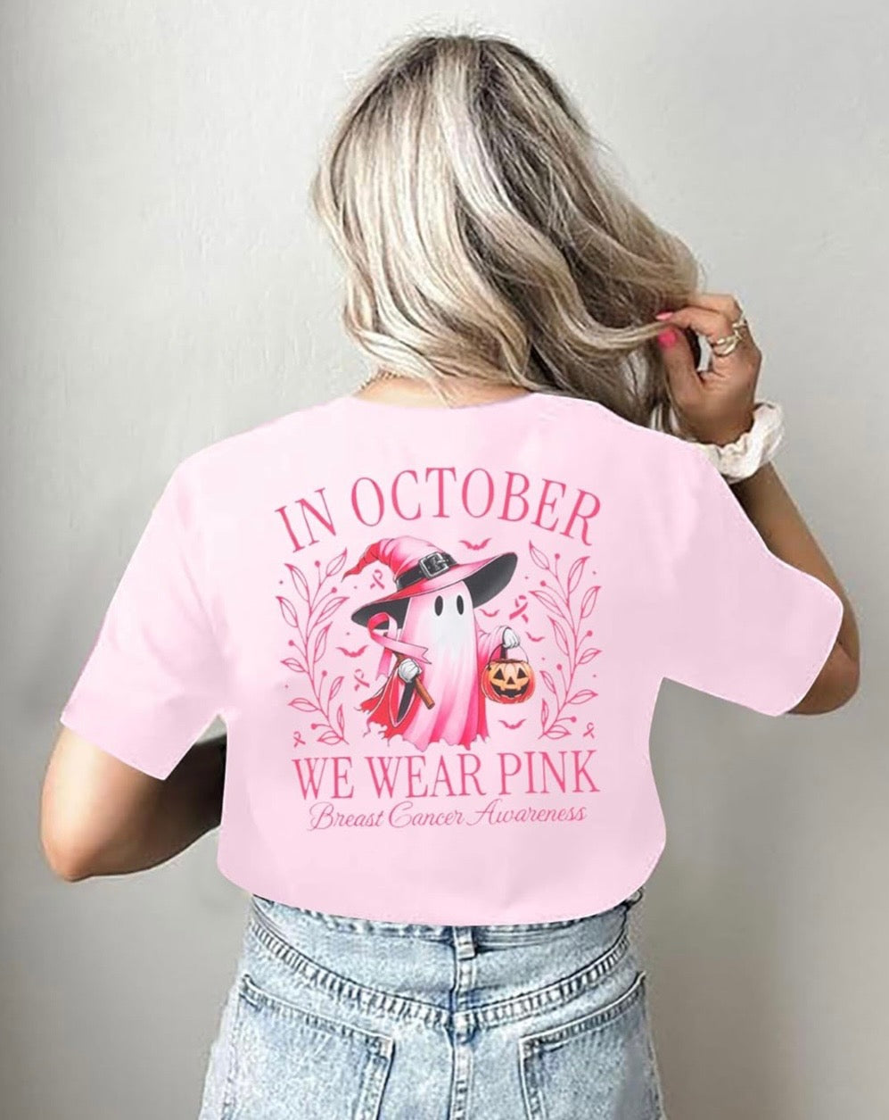 In October We Wear Pink Tee