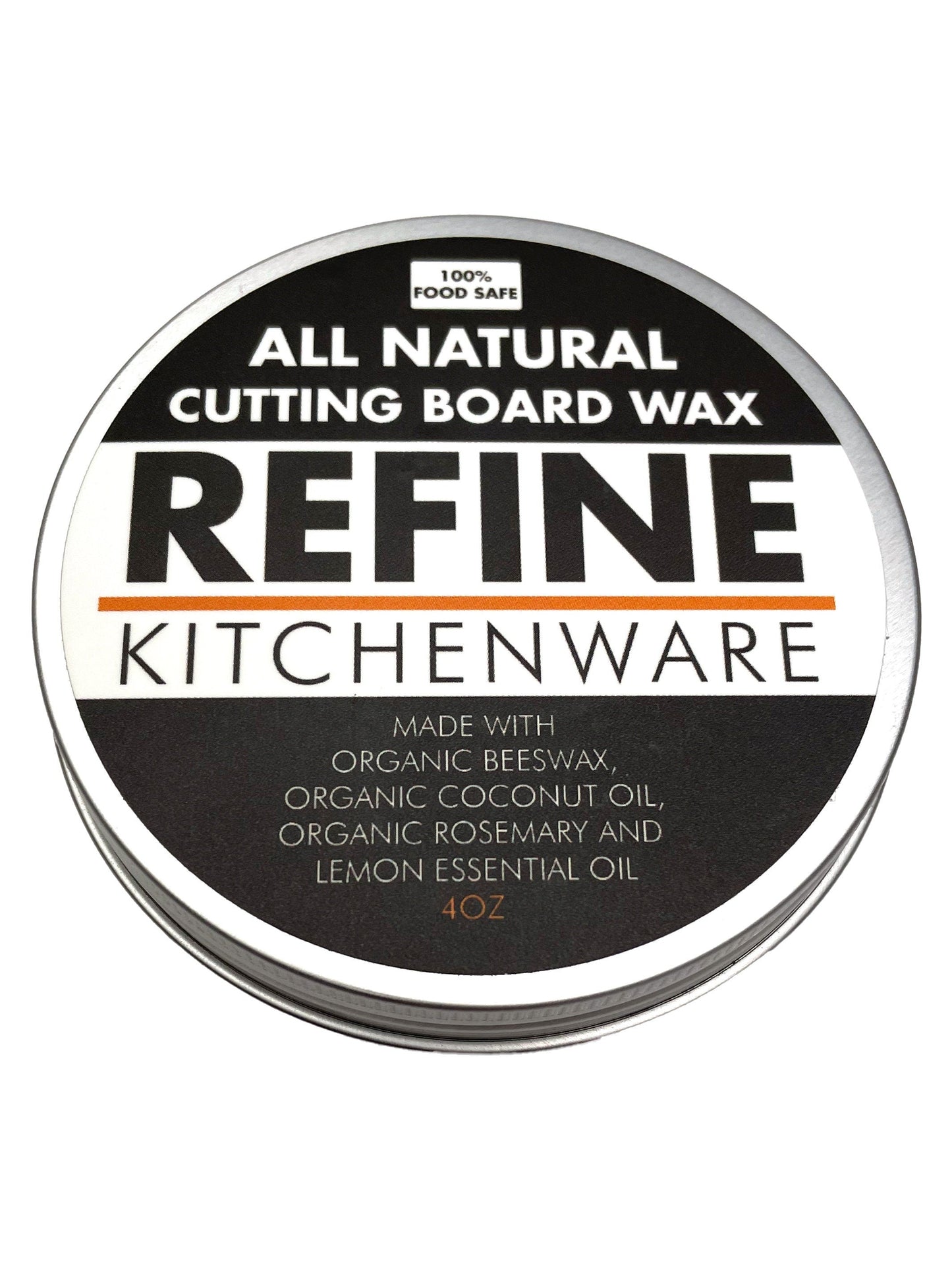 All Natural Cutting Board Wax, Handmade in the USA With Organic Ingredients