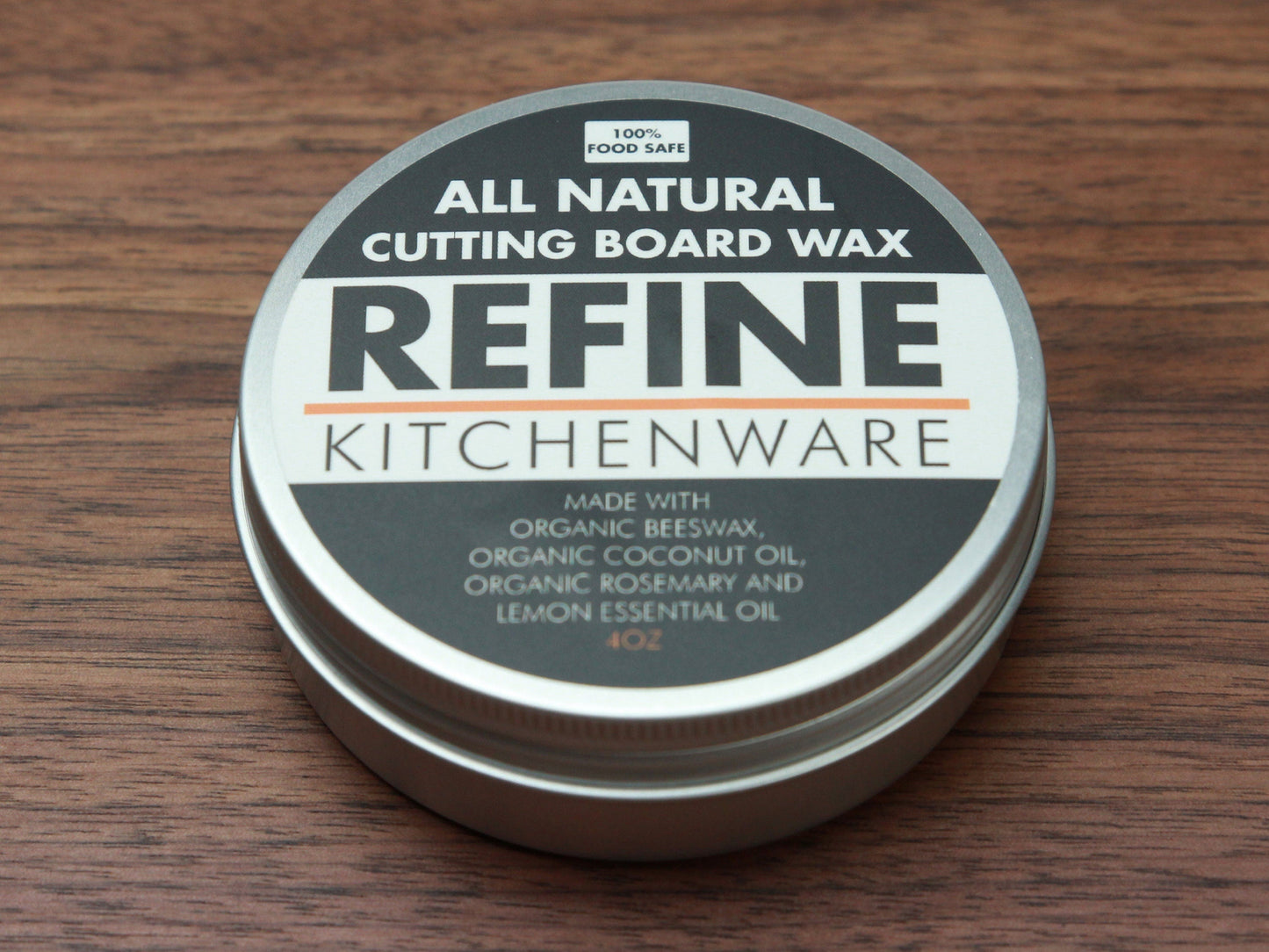 All Natural Cutting Board Wax, Handmade in the USA With Organic Ingredients