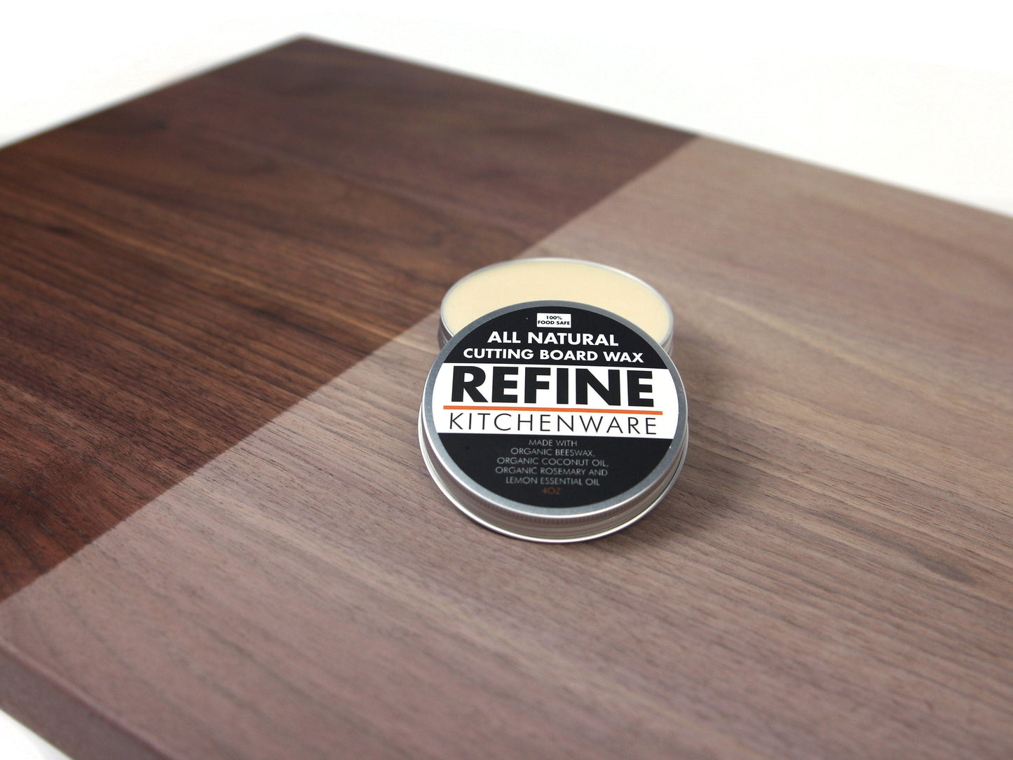 All Natural Cutting Board Wax, Handmade in the USA With Organic Ingredients