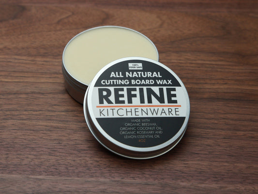 All Natural Cutting Board Wax, Handmade in the USA With Organic Ingredients