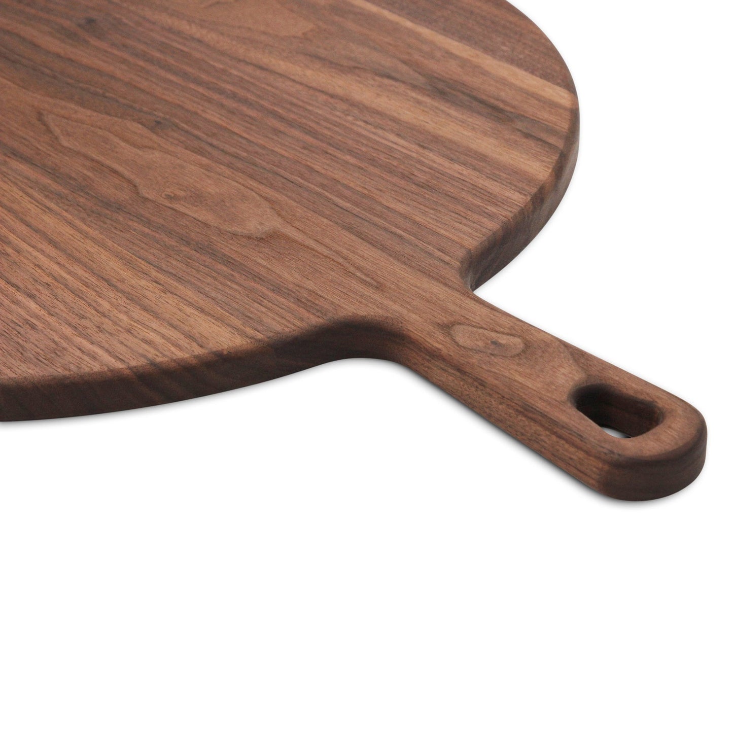 Walnut Paddle Cutting Board With Handle, Charcuterie Board With Handle Handmade in USA