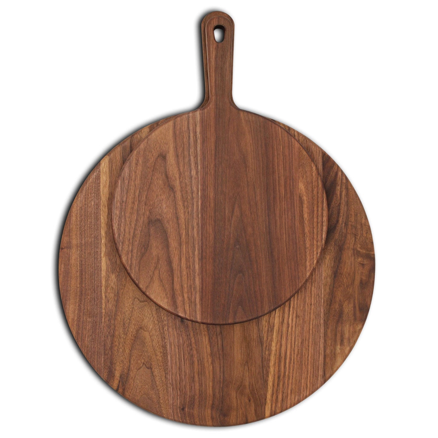 Walnut Paddle Cutting Board With Handle, Charcuterie Board With Handle Handmade in USA