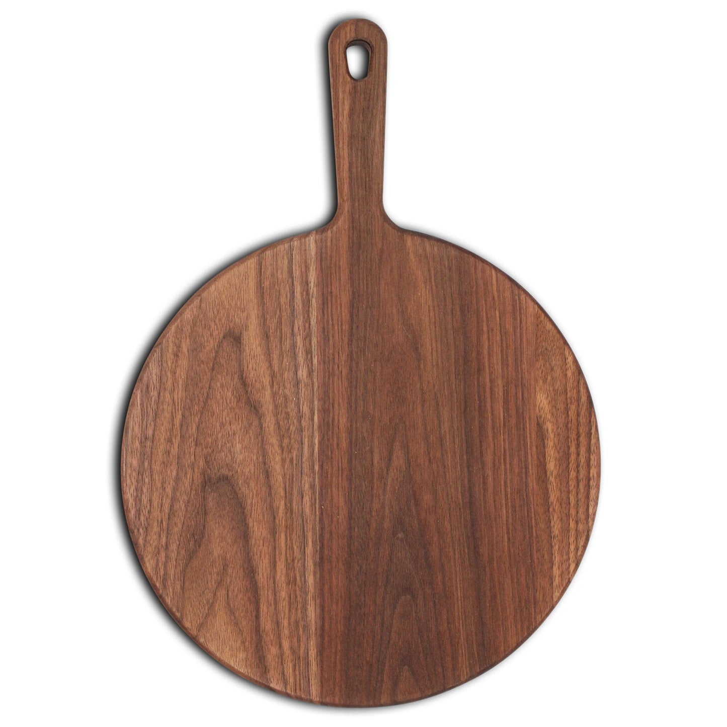 Walnut Paddle Cutting Board With Handle, Charcuterie Board With Handle Handmade in USA