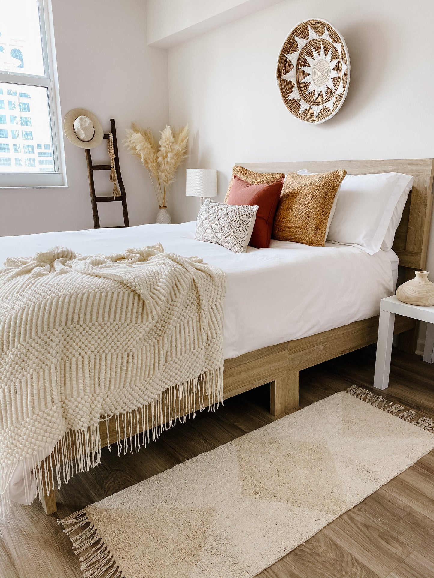 Khera Fringed Throw Blanket