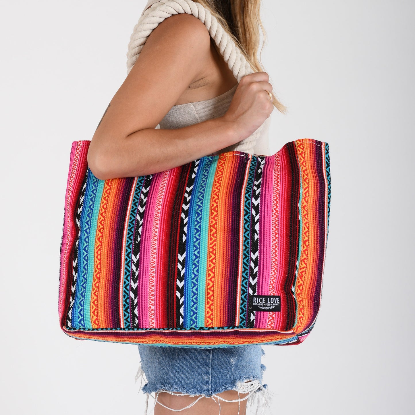 Large Daily Use Shopper Tote Fair Trade