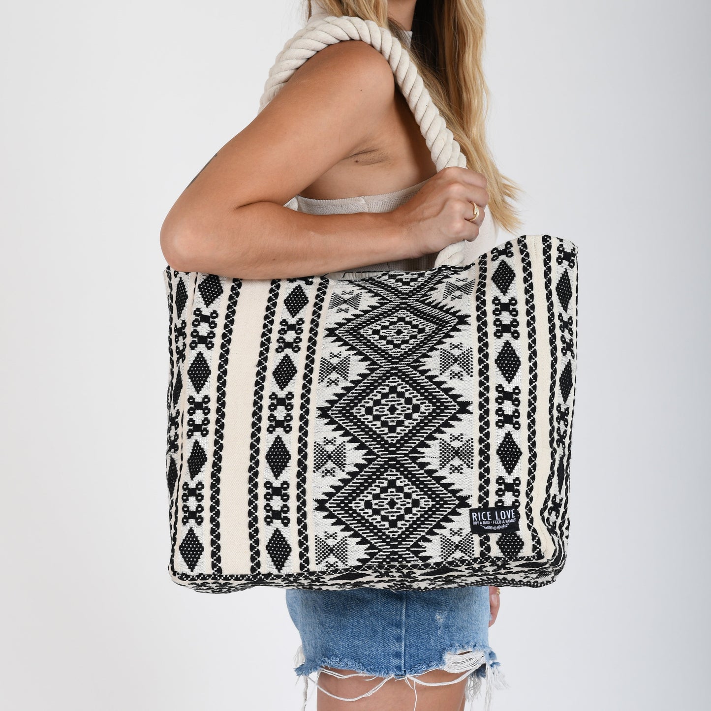 Large Daily Use Shopper Tote Fair Trade